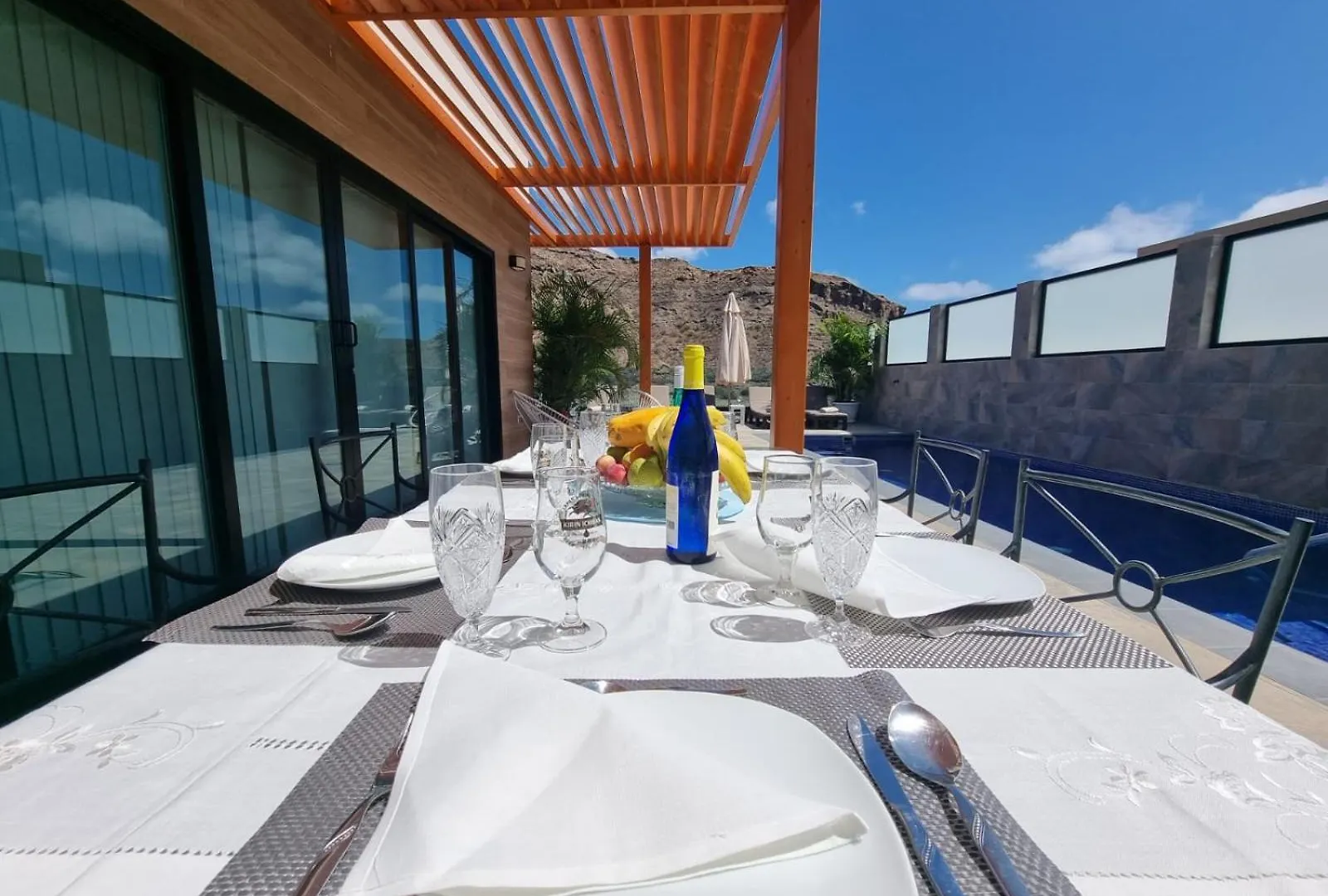 Villa De Lujo Con Piscina Climatizada Mogán