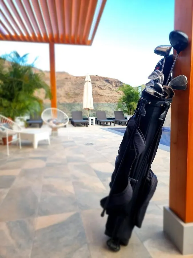 Villa De Lujo Con Piscina Climatizada Mogan