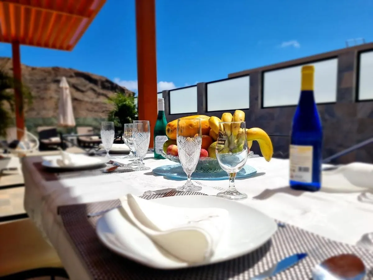 Villa De Lujo Con Piscina Climatizada Mogan